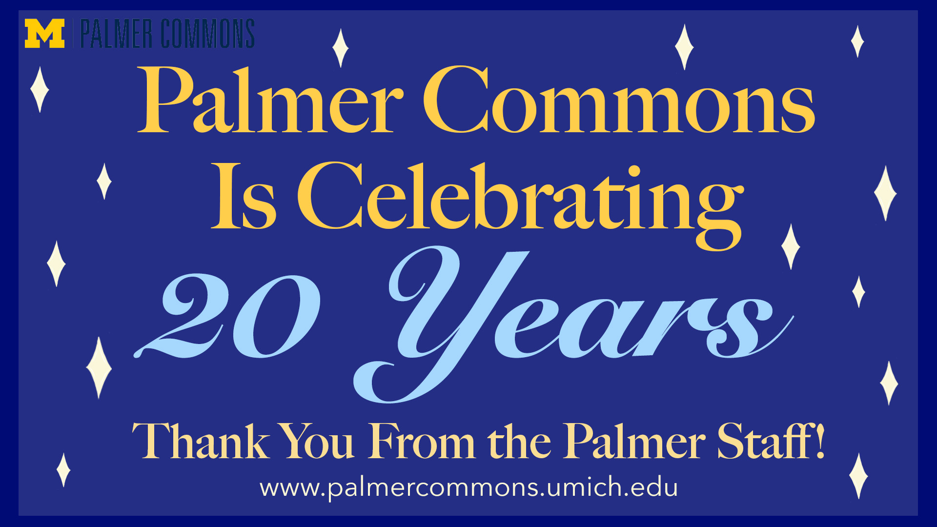 Palmer Commons 20th Celebration