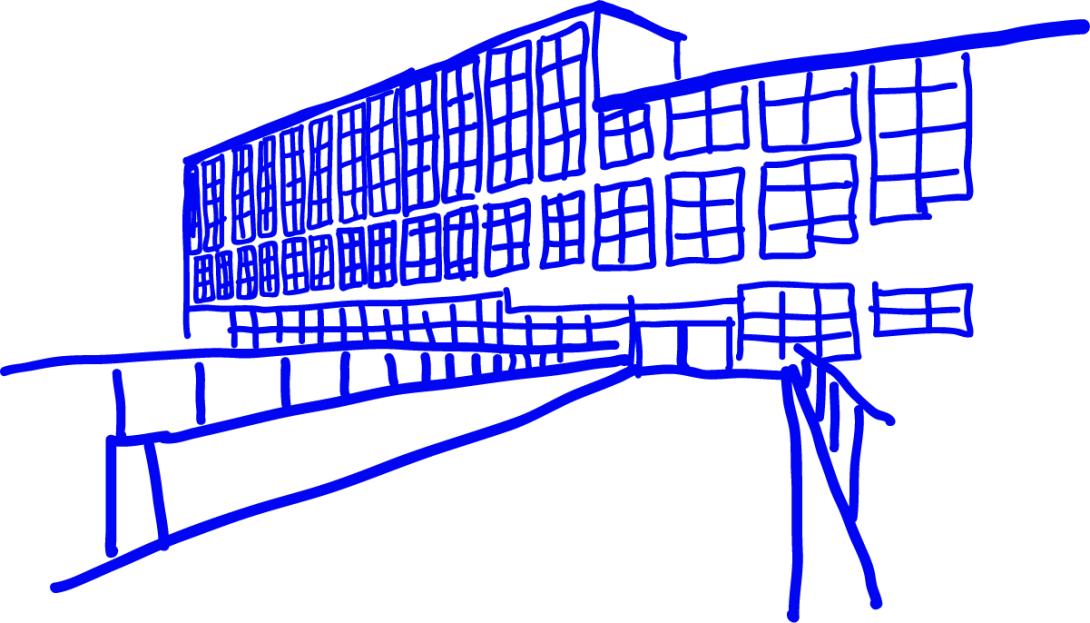 Outside view of Palmer Commons
